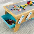 KidKraft Bautisch mit Boxen und Baukasten