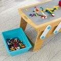KidKraft Bautisch mit Boxen und Baukasten