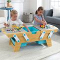 KidKraft Bautisch mit Boxen und Baukasten