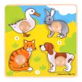 Bigjigs Toys Einlegepuzzle Haustiere