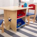 KidKraft Star Tisch mit zwei Stühlen und Kisten