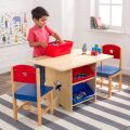 KidKraft Star Tisch mit zwei Stühlen und Kisten