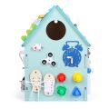 2Kids Toys Activity board Haus blau