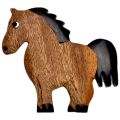 2Kids Toys Großer Holzmagnet Pferd