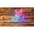 2Kids Toys LED NEON LIGHT Lampe Schmetterlinge
