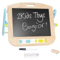 2Kids Toys Doppelseitige magnetische Tischtafel