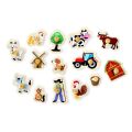 2Kids Toys Holzpuzzle Bauernhof 14 Teile