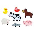 2Kids Toys Holzpuzzle Lustiger Bauernhof verbindbar