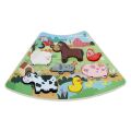 2Kids Toys Holzpuzzle Kreis verbindbar 6 in