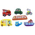 2Kids Toys Holzpuzzle Verkehrsmittel verbindbar