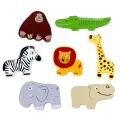 2Kids Toys Holzpuzzle Safari verbindbar