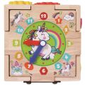 2Kids Toys Motorik-Würfel mit Labyrinth Fröhliche Tiere