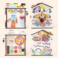 2Kids Toys Activity Board Haus Weiße