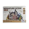 2Kids Toys 3D-Holzpuzzle Miniaturszene Schloss Neuschwanstein