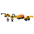 2Kids Toys Baumaschinen Set mit Figuren