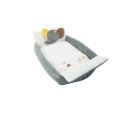 2Kids Toys Baby Aktivitätsdecke mit Spielbogen und Rand Elefant