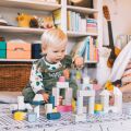 Bigjigs Toys Eimer mit Blöcken 50 Stück
