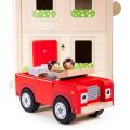 Bigjigs Toys Faltbares Haus mit Zubehör