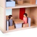 Bigjigs Toys Faltbares Haus mit Zubehör
