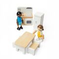 Bigjigs Toys Holzmöbel für eine Puppenhausküche
