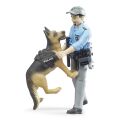 Bruder BWORLD Polizist mit Hund