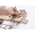 Ugears Mechanisches 3D-Holzpuzzle Eisenbahn Plattform