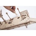 Ugears Mechanisches 3D-Holzpuzzle Eisenbahn Plattform