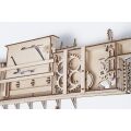 Ugears Mechanisches 3D-Holzpuzzle Eisenbahn Plattform