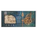 Ugears Mechanisches 3D-Holzpuzzle Wanduhr Aero