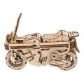 Ugears Mechanisches 3D-Holzpuzzle Faltbarer Roller