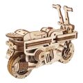 Ugears Mechanisches 3D-Holzpuzzle Faltbarer Roller