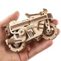 Ugears Mechanisches 3D-Holzpuzzle Faltbarer Roller