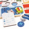 Bino Einsteckbarer Puzzle-Organisator Arzt