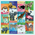 Mudpuppy Puzzle Safari Collage 500 Teile