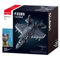 Sluban Model Bricks M38-B1361 F-35BS Kampfjet im Maßstab 1:44