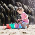 Bigjigs Toys Strand Eimer Türkis