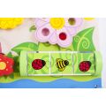Bigjigs Baby Holz Sensorik-Brett Blumen