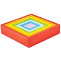 Bigjigs Baby hölzerne faltbare Quadrate