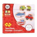 Bigjigs Toys Easy Puzzle Fahrzeuge