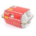 Bigjigs Toys Eiförmiges farbiges Kreideset 6-tlg