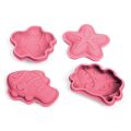 Bigjigs Toys Silikonformen rosa Koralle