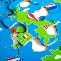 Bigjigs Toys Puzzle Europäische Denkmäler