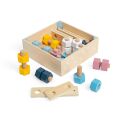 Bigjigs-Box mit Schrauben und Muttern