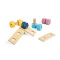 Bigjigs-Box mit Schrauben und Muttern