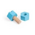 Bigjigs-Box mit Schrauben und Muttern