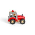 Bigjigs Toys Traktor rot