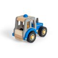 Bigjigs Toys Traktor blau