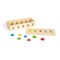 Bigjigs Toys Sortieren von Farben, Formen und Zahlen