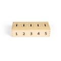 Bigjigs Toys Sortieren von Farben, Formen und Zahlen
