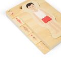 Bigjigs Toys Holzpuzzle Anatomie Junge